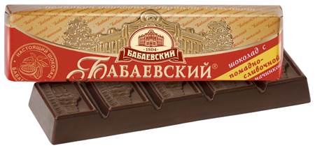 Barre Babaevski avec une crème fondante 50g (boîte)