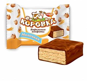 Gaufres au lait "Korovka"