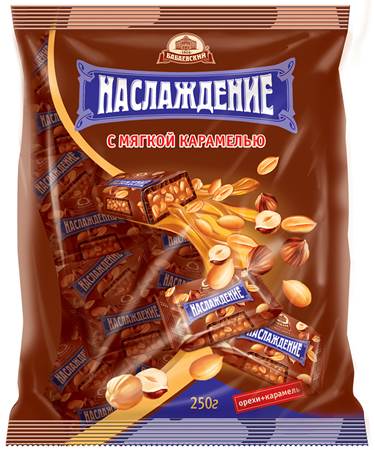 Naslazhdeniye au caramel mou (chocolat) 250 g