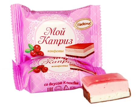 " Vozdushnaya mechta " au goût canneberge AK (chocolat)