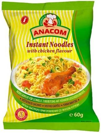 ANACOM Noodles 60g with chicken broth