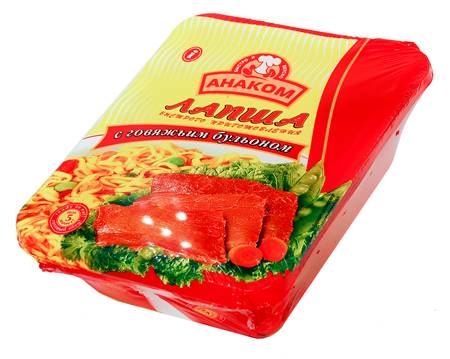 ANACOM plate/noodles in beef broth 75g