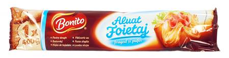 RO Bonito aluat фуа-гра Слоеное тесто (2*400) 800 г