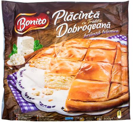 RO Пирог Bonito Dobrogeana с брынзой 800 г