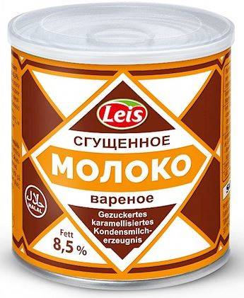 Leis Condensed milk, 8,5%, 370g