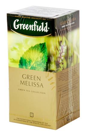Thé "Greenfield" 25Stx1,5g Melissa verte 435