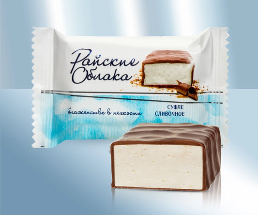 Marshmallows with cream flavour
