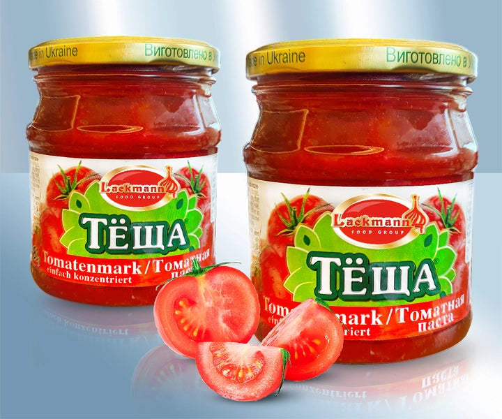 Pickled tomatoes with garlic