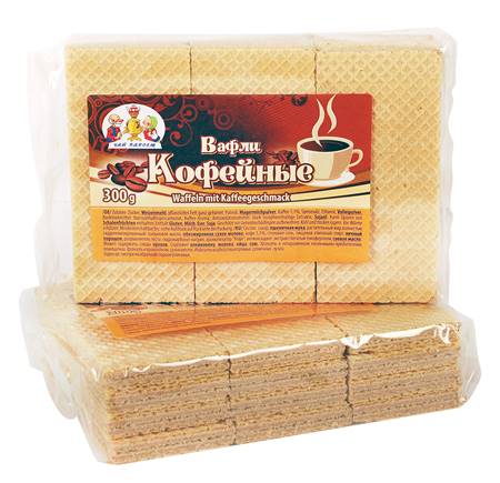 "Chai vdvoem" Gaufres "Kofeinie" 300g1