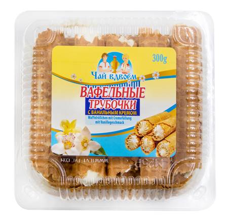 Mirabella Gaufres/crème au lait 300g