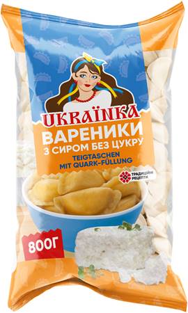 Ukrainka Sugar-free cottage cheese balls 800g