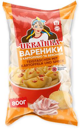 Ukrainka Dumplings with Potatoes/Bacon 800g
