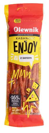 Olewnik Cabanossi kabanosy Enyoy 90g serowe