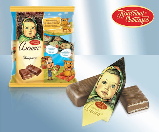 Confectionary with nuts and waffle crumble "Aljonka"