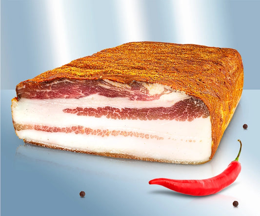 Bacon Salo jak dlja sebe with garlic