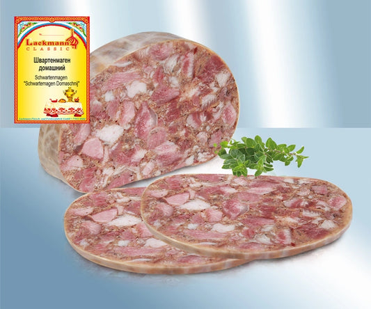 Rind stomach Schwartenmagen Domaschnij