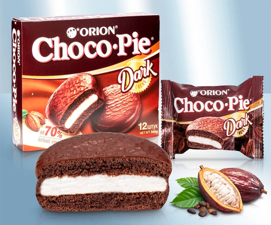 Cookie "Choco Pie" with black chocolate