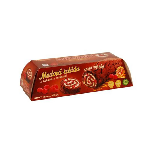 Marlenka Cocoa raspberry roll biscuit 300g foreign