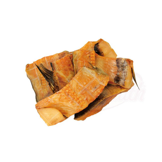 Половинки карпа, частично куски, копченые.