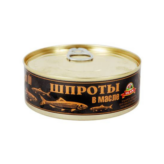 УЛАН 240г консервы "Шпроты в масле"