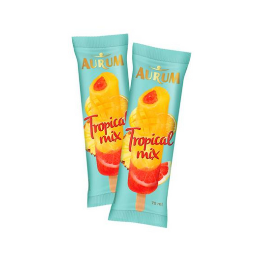 Aurum Ice Cream Pineapple/Tropical Fruits 70 ml / 65 g