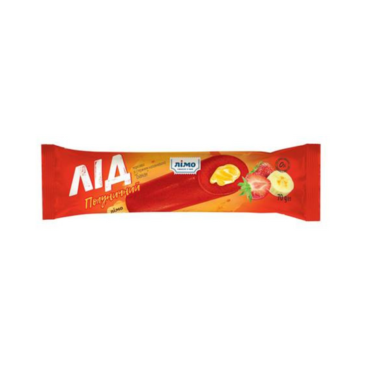 Limo ice cream Forzen Ice Strawberry Banan 70g