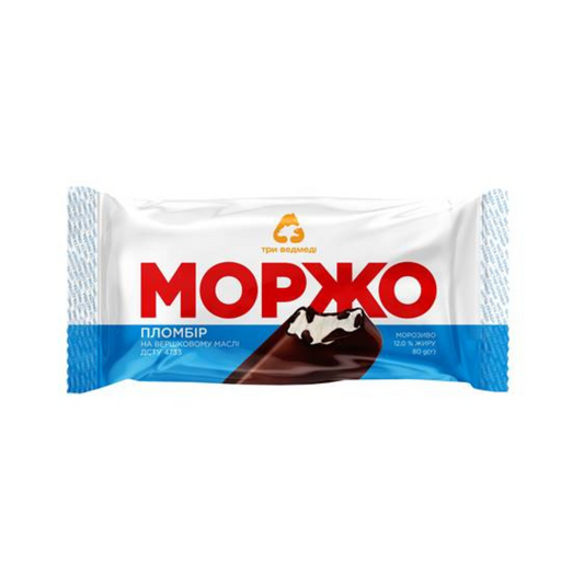 Morjo Frozen Ice Cream/on a Stick, 12% Fat, 80g
