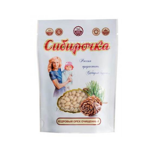 "Sibirochka" Shelled cedar nuts 75g