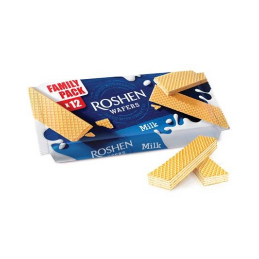 Roche Gaufres ROSHEN WAFERS with milk filling 216g
