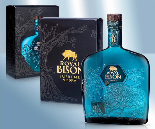 Водка "Royal Bison Blue", 40%, 700мл