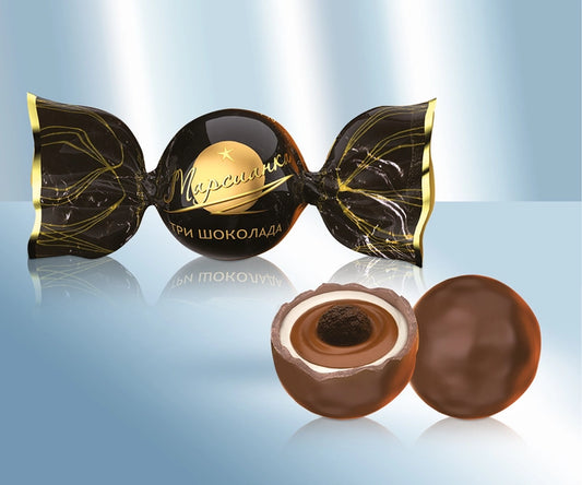 Sweets Marsianka with chocolate flavour filling