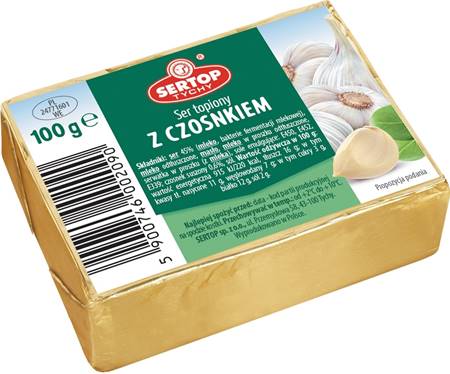 PL Sertop Fromage à la crème à l'ail avec ail 100g