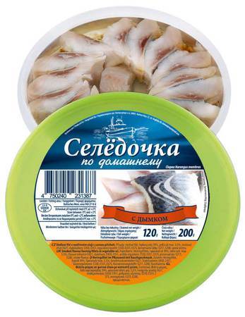 SibFisch Herring "Po-domashnemu" smoked 200g