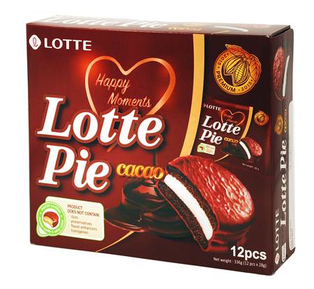 Lotte Pie Choco Pie cacao (28g x 12pc)