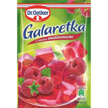 PL Dr. Oetker Малиновое желе 77 г