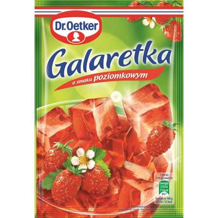 PL Dr. Oetker Клубничное желе 77 г