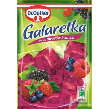 PL Dr. Oetker Лесное фруктовое желе 77 г