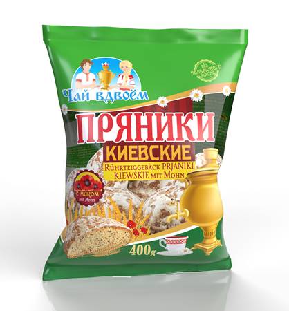 "Chai vdvoem" Pain d'épices "Kyivskie" 400g