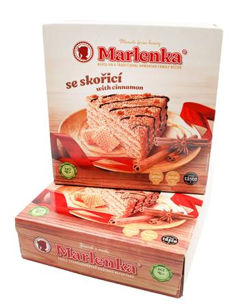 Marlenka Gâteau au miel et à la cannelle 800g étranger