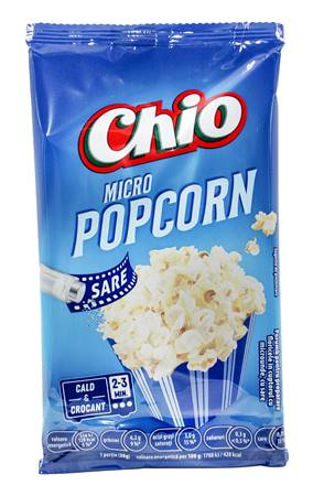 RO CHIO pop-corn à micro-ondes salé 80g