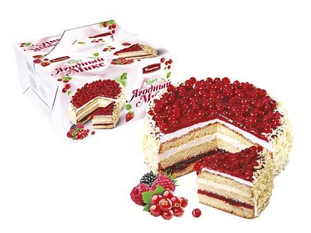 Franzeluta Gâteau "Yagoda" MIX congelé 1kg