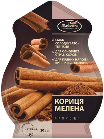 " Lyubistok " Cannelle en poudre 30 g / 20 pcs.