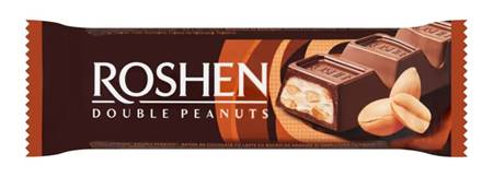 Rosh chocolate bar with Double Peanuts 29g