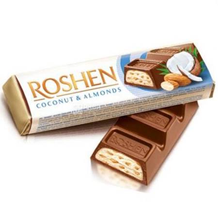 Rosh chocolate bar Almonds&Coconut 29g