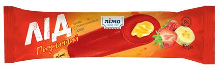 Limo ice cream Forzen Ice StrawberryBanan 70g