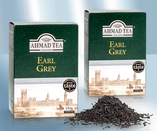 Black tea with bergamot flavour, loose