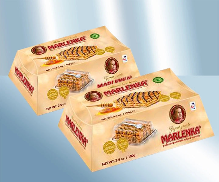 Медовый торт МАРленка с грецкими орехами