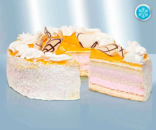 Cake Peach and orange