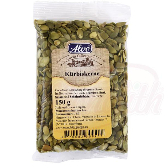 Graines de citrouille,  pelées 150G