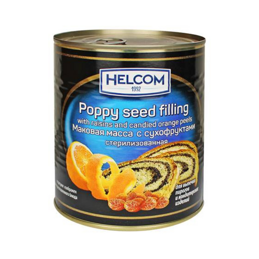 PL HELCOM Начинка из мака, изюма и цукатов 850 г
